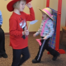 Hats make it fun to Picture Yourself @ the Library